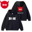 YB1 BABYMONSTER 2025 HELLO MONSTER Áo Hoodie AHYEON RORA ASA dây kéo áo khoác BY1