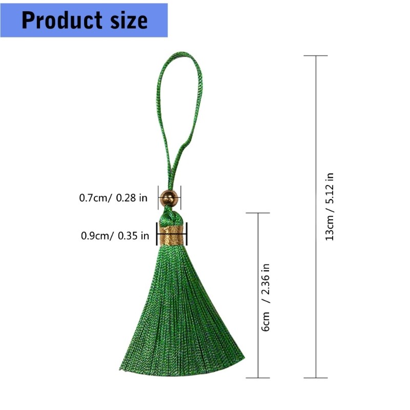 KIKIN Thiết Thực Tua Rua Polyester Trang Trí Cho Phụ Kiện Thời Trang Độc Đáo