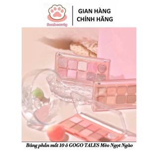 Bảng phấn mắt 10 ô GOO GO TALESONBT Mèo Ngọt Ngào GT773