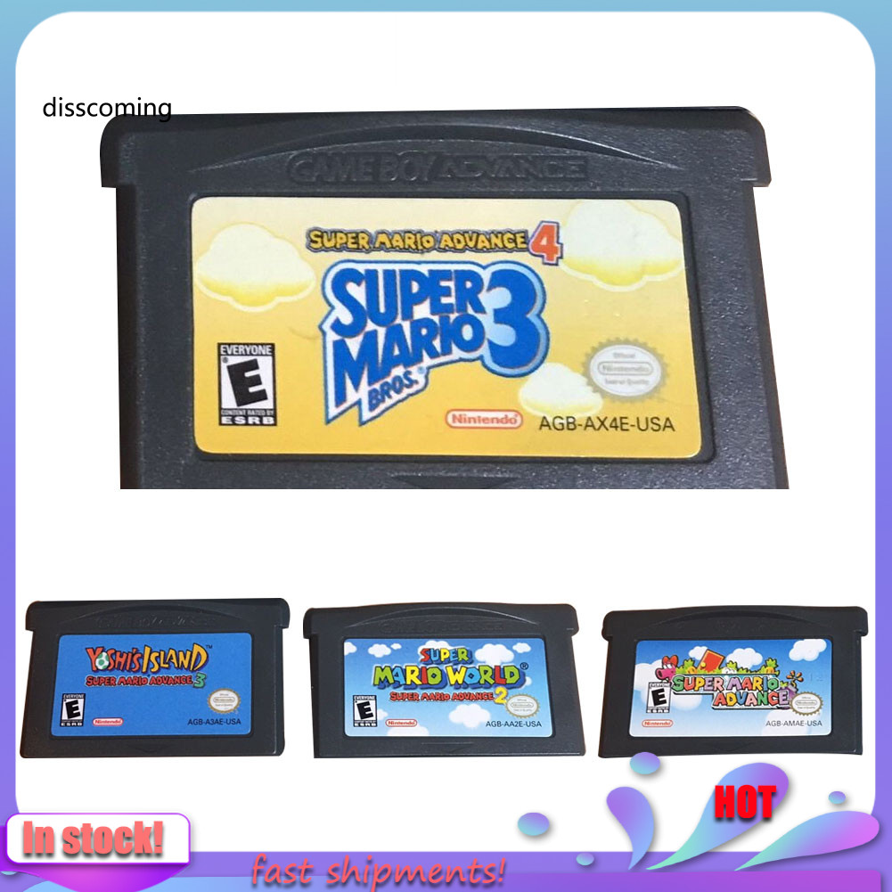 Hộp mực thẻ trò chơi DIS _ US Version Bros Advance 2 / 3 / 4 cho NS GBA ...
