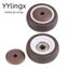 YYlingx Bánh cao su, Bánh xe đẩy cao su TPR, Bộ phận bánh xe vali thay thế tắt tiếng Con lăn cao su