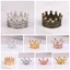 Mô hình vương miện kim loại mini ZENZON, Đồ chơi mô hình Đồ trang trí Nhà búp bê Vương miện kim loại thu nhỏ, Hợp kim trang trí bằng đồng vàng lãng mạn Công chúa mini Vương miện Nhà búp bê