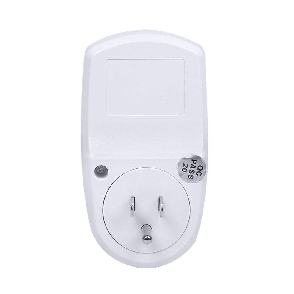 Công tắc cảm biến chuyển động YRBWD, Ổ cắm đèn cảm biến chuyển động màu trắng bằng nhựa, Đồng di động 120V / 60HZ Ổ cắm cảm ứng hồng ngoại con người Electrician