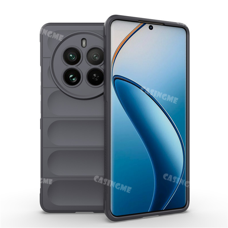 Realme 12 Pro + 5G 12x Vỏ chống sốc Silicon TPU Protector Vỏ điện thoại chống rơi cho Realme12 Pro + 12Pro + Realme12Pro + Realme 12 Pro + Plus 5G Ốp lưng thân thiện với da