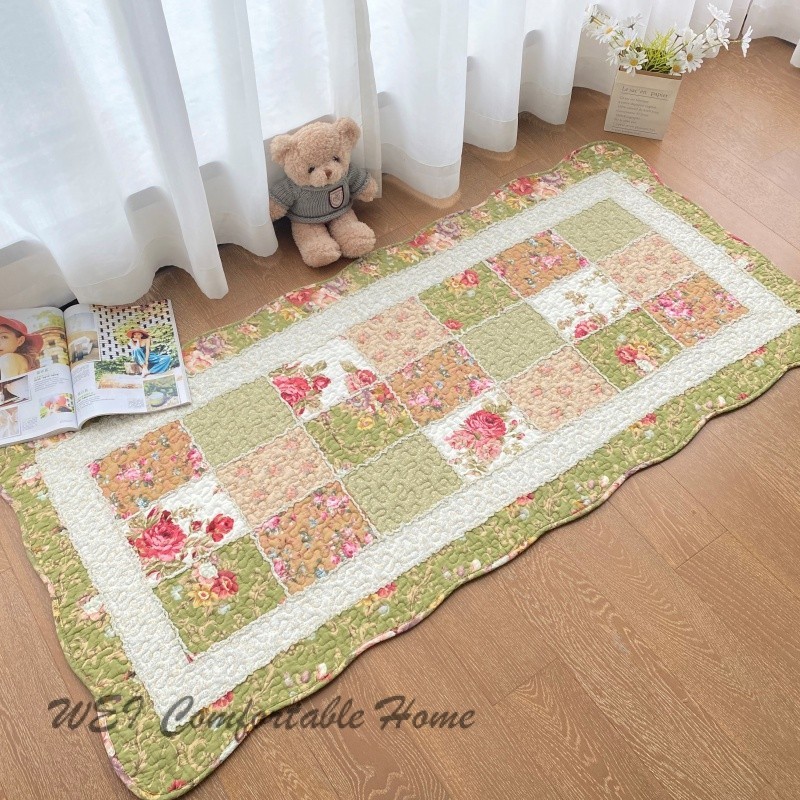 Thảm Trải Sàn Tatami Đầu Giường Phòng Ngủ, Giặt Máy, Dùng Bốn Mùa