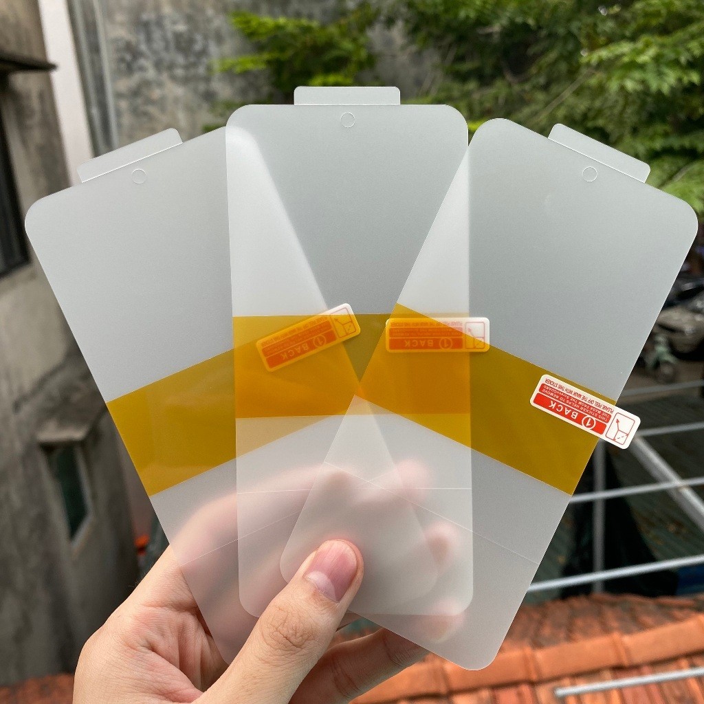 Miếng Dán Màn Hình PPF 3 Lớp Cho Xiaomi Redmi Note 15 / 17 / 14 Pro / Note 13 Pro / Plus / Note 12 Pro / Note 12 4G / 5G