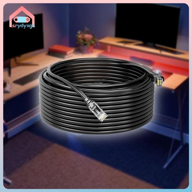 Cáp Ethernet Cat6E Cáp Gigabit Internet PVC màu đen cho dự án | Shopee ...