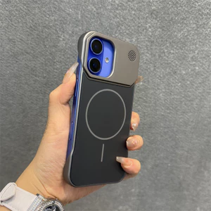 Ốp Điện Thoại Thơm Từ Tính Mờ Sang Trọng Cho iPhone 16ProMax 11 12 13 14 15 16 Pro Max 14 / 15 / 16 Plus 12mini 13mini Vỏ Chống Sốc Chống Rơi Vỏ Bảo Vệ