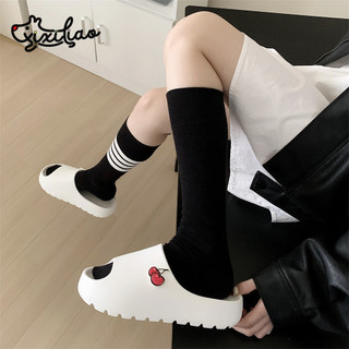 XIXITIAO Phim hoạt hình ngoài trời Dép anh đào Dép đế dày eva Dép thời trang thông thường