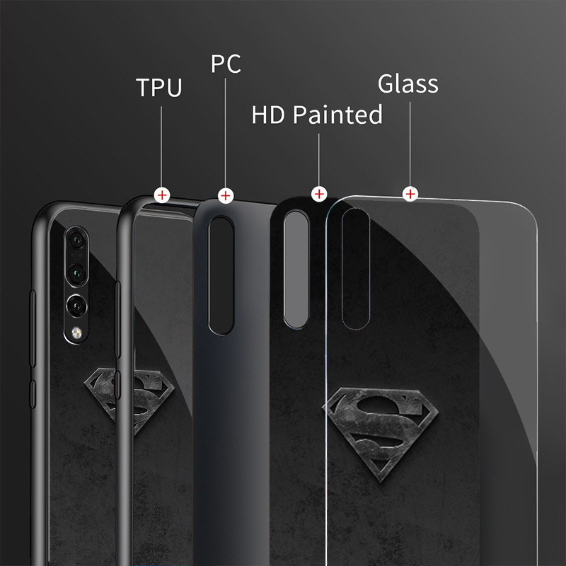 Ốp Điện Thoại Kính Cường Lực Siêu Nhân Cho Samsung Galaxy A10 A14 A16 A25 A35 A22 4G A32 A33 A34 A40 A42 A52 A53 A54 A55 A70 A71 A72 A73 5G