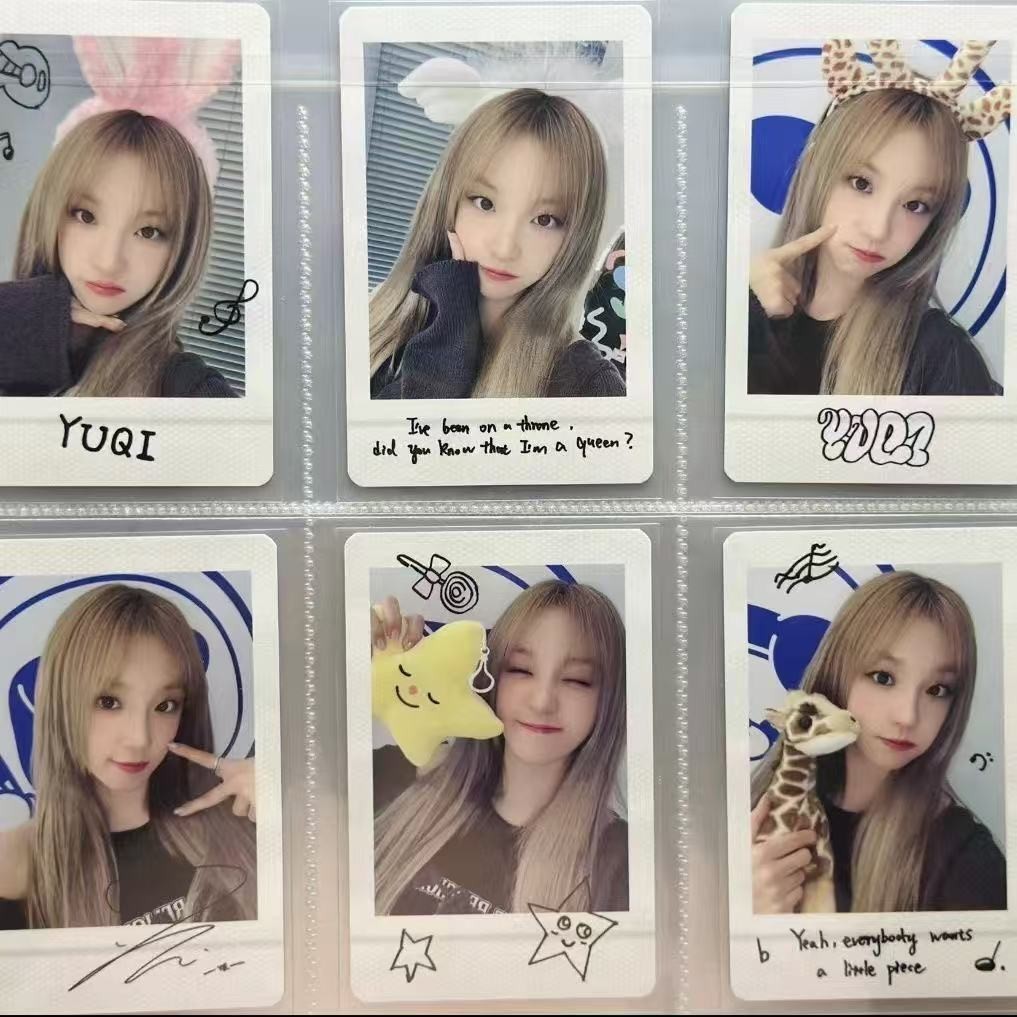 Bộ thẻ ảnh YUQI (G) I-DLE 1st Mini Album YUQ1
