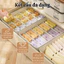 Hộp Đựng Đồ Lót Chia Ngăn Có Nắp Đậy Chống Bụi, Khay Đựng Đồ Lót, Tất Vớ Gọn Gàng Tiện Lợi