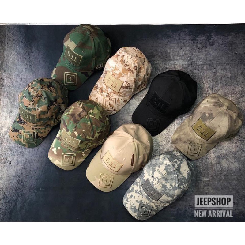 Nón_mũ kết 5.11 tactical_vải chuẩn_thoáng mát