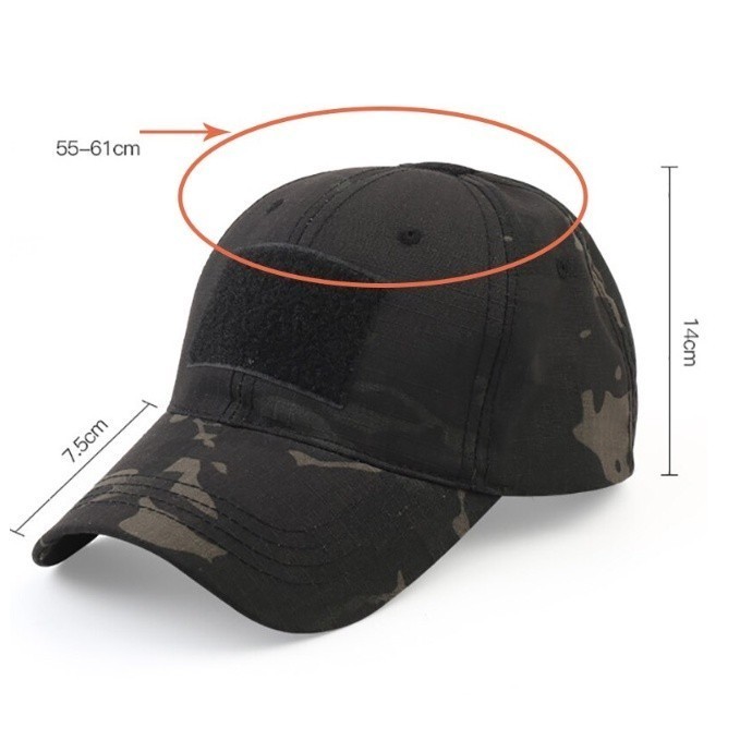 Nón ( mũ ) kết vải chuẩn không nóng_tactical