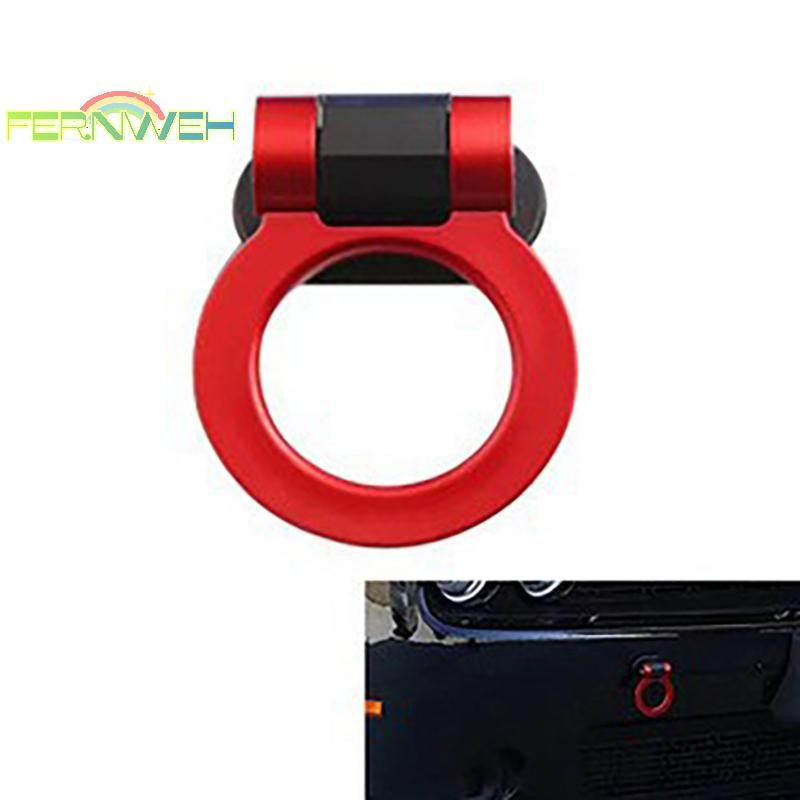 [Fernweh] ABS Kiểu Dáng Xe Kéo Móc Miếng Dán Trang Trí Ô Tô Phía Sau Xe Kéo Mô Phỏng Vòng Đua Xe Móc Kéo Xe [MỚI]