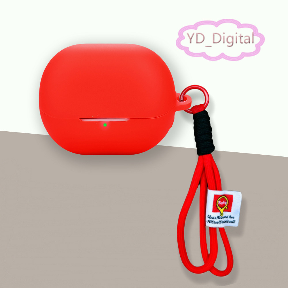 Thích hợp cho SoundPEATS PopClip Vỏ bảo vệ tai nghe bện màu trơn Dây ngắn Macaron Vỏ bảo vệ tai nghe silicon chống sốc