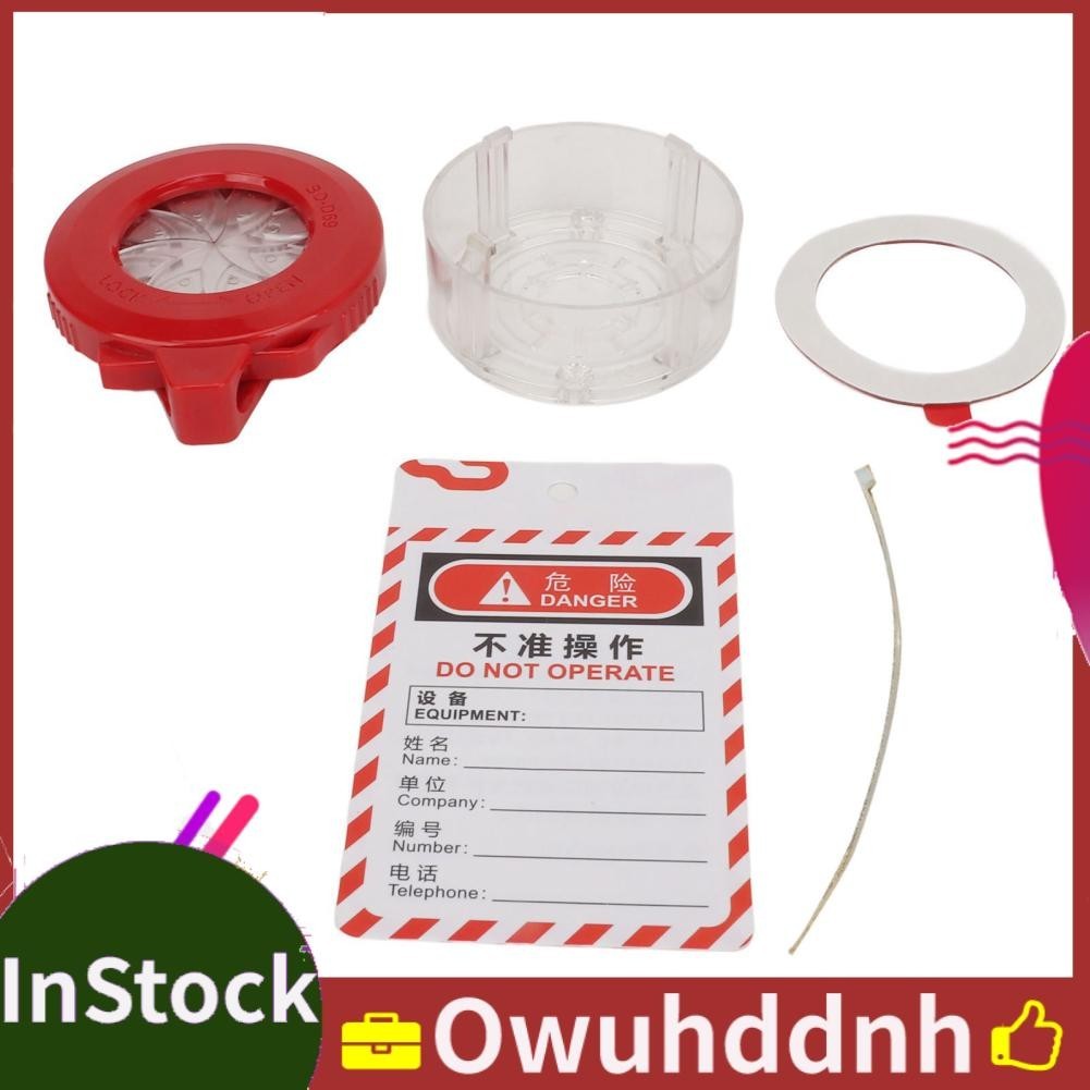 Owuhddnh Emergency Stop Button Cover Transparent Hinge Push Switch ...
