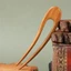 Nĩa Tóc DELMER, Gậy Tóc Bằng Gỗ Phong Cách Retro, Mũ Đội Đầu Handmade Hình Chữ U Vintage Đuôi Ngựa Tóc Bun Maker Nữ