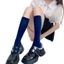 XGB Đầu Gối Dài Tất Bê Halloween Cosplay Lễ Hội Vớ Vớ Nhiều Màu Sắc Cho Nữ Đầu Gối Tất