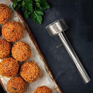 Muỗng Falafel - Dụng cụ làm bánh Falafel chuyên nghiệp bằng thép không gỉ An toàn và không dính Falafel Baller Tool
