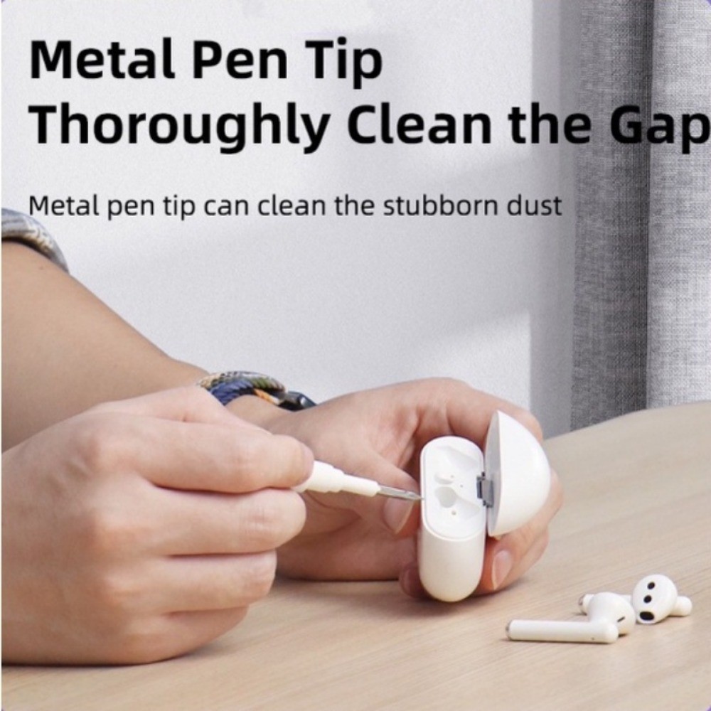 [Ngôi sao tương lai] Bút làm sạch thông minh cho tai nghe Tai nghe Dụng cụ làm sạch Earpod Cleaner Earpod Cleaning Kit