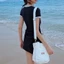 Đồ Bơi Chuyên Nghiệp Mùa Xuân Nóng Đồ Bơi Cổ Tích Nữ Một Mảnh Gợi Cảm Bụng Tay Ngắn Học Sinh Hàn Quốc Bộ Đồ Tắm