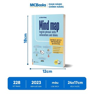 Combo - Mindmap English Phrasal Verbs, Collocations And Idioms Và Tự Học 2000 Từ Vựng Tiếng Anh Theo Chủ Đề