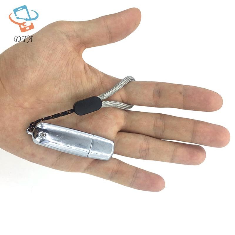 [Dta] 5 Dây buộc cổ tay Dây buộc ngắn Dây đeo điện thoại di động cho USB Flash Drive Móc khóa VN