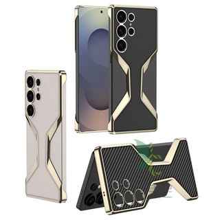 Vỏ bọc điện cực bằng da X-không giới hạn Samsung S25 Ultra Crocodile Python Pattern Case