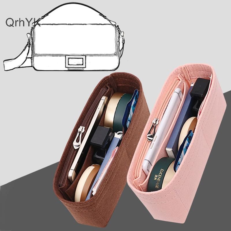 Nhà Máy Thời Trang 1 Máy Tính Nỉ Chèn Túi Tổ Chức, Dụng Cụ Trang Điểm, Lớp Lót Hoàn Hảo Cho Nữ Túi Xách Cho Và Túi Đựng Mỹ Phẩm QrhYK