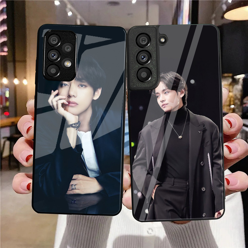 Ốp Điện Thoại Kính Cường Lực V Cho Samsung Galaxy A10 A14 A16 A25 A35 A22 4G A32 A33 A34 A40 A42 A52 A53 A54 A55 A70 A71 A72 A73 5G