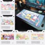 HelloKitty My Melody Kuromi Mousepad HD In Máy Tính Game Thủ Khóa Cạnh Chống Trơn Trượt Miếng Lót Chuột XXL90x40cm Bàn Phím PC Để Bàn