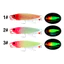 Kim Loại Jig Mồi Câu Cá 3 Màu Dạ Quang Thìa Mắt 3D Jigging Đúc Mồi 7g / 10g / 15g / 20g / 30g Mồi Kim Loại Chìm