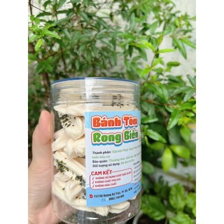 Bánh ăn dặm tôm rong biển hữu cơ tách muối ( cho bé từ 7-8m) hộp 300ml