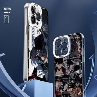 Ốp Lưng Cho Samsung Galaxy A06 A05 A05S A14 A15 A33 A73 A34 A35 A12 S20 A7 2018 Solo Leveling Anime Phim Hoạt Hình Dễ Thương Mềm Trong Suốt Vỏ Điện Thoại