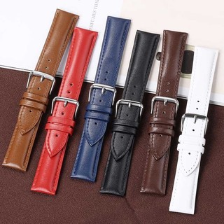 Dây đồng hồ da thật 12-24mm, da bò, nam nữ, 12-24mm