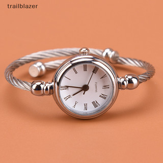 Trailblazer 1 chiếc vòng tay bạc đồng hồ nữ thời trang vòng tay thạch anh đồng hồ học sinh đồng hồ mới