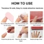 EBINLANDS 24 Chiếc Móng Chân Giả, Làm Móng Tay Đầu Vuông Đầu Vuông Móng Tay, Có Thể Tháo Rời Ngắn Full Cover Press on Nails