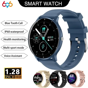 2024 Cuộc Gọi Bluetooth Đồng Hồ Thông Minh Nam Nữ Thời Trang Đồng Hồ Thông Minh Ngủ Huyết Áp Nhịp Tim Theo Dõi Sức Khỏe ZL02Cpro