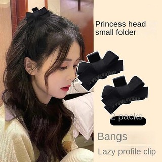 WOAY Kẹp Tóc Bên Thắt Nơ Công Chúa - Dáng Mặt Dễ Thương Như Vương Miện Ong Cho Các Cô Gái