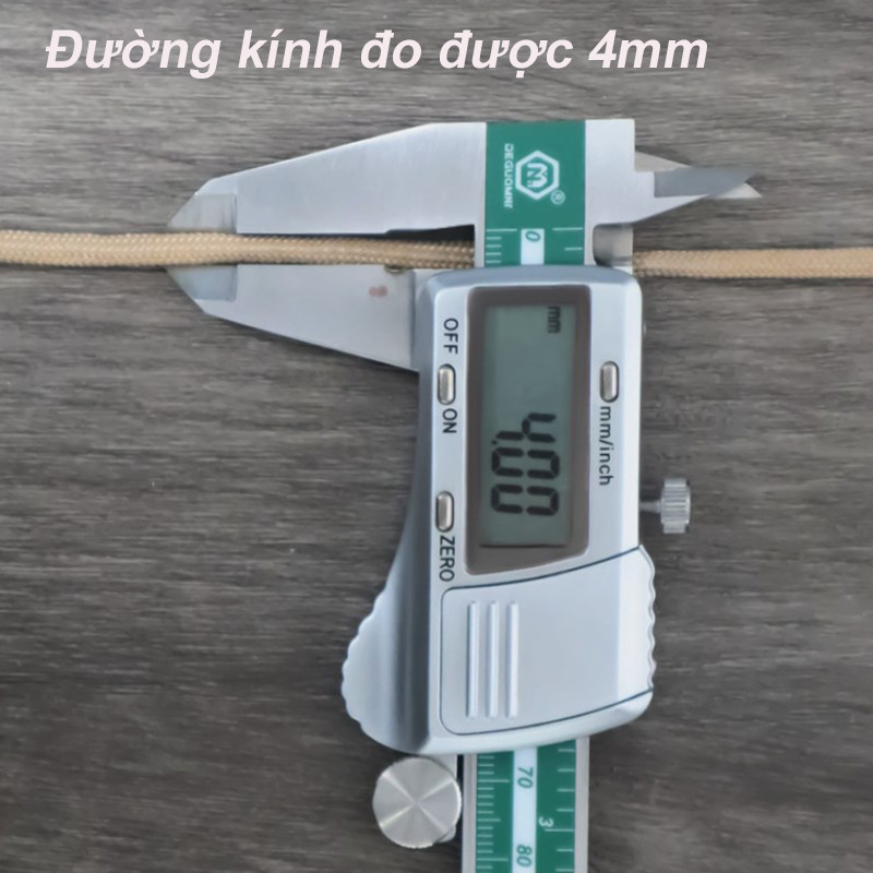 Dây Dù Cắm Trại Đa Năng 31 Mét - 7 Lõi & 9 Lõi Chắc Chắn, Dây Thừng Nhẹ Bền Cho Hoạt Động Ngoài Trời