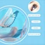 NORDICLIFE 5 Cặp Miếng đệm mi silicon, Phụ kiện uốn mi có thể tái sử dụng Dụng cụ uốn mi Perm, Dụng cụ bôi nhiều kích cỡ Vỏ phong cách Tấm chắn nâng mi nữ
