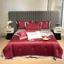Bộ Chăn Ga Gối Chất Liệu Phi Lụa Óng Mịn Không Nhăn Không Xù - MemMinbedding Luxury