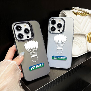 Ốp điện thoại họa tiết cầu lông mạ điện cho iPhone 16 15 13 12 11 Pro Max 14 Plus, chống sốc