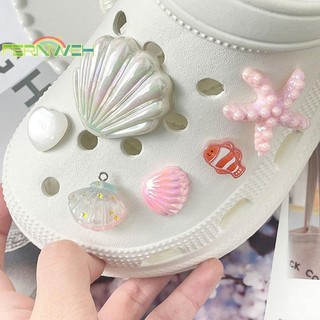 [Fernweh] 12 Chiếc Khóa Giày Sao Biển Hawaii Phụ Kiện Giày Có Thể Tháo Rời Giày DIY Hoa Giày Đi Biển Nữ Khóa Trang Trí Đồ Trang Trí [MỚI]