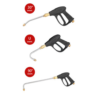 Phụ Kiện Chuyên Dụng BDGF 2555°/90°, Đầu Súng Phun Nước Áp Suất Cao Hình Chữ U 1/4", Chất Lượng Cao, Giá Tốt, Free Ship