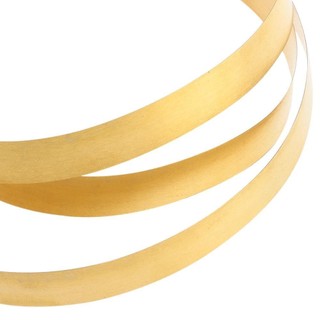 Tấm đồng thau FEASTLY, Tấm lá kim loại màu vàng 1000mm x10mm, Độ cứng cao Dải đồng thau mỏng Trang sức Làm DIY