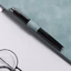 JUNYUE88US A4 Da Từ Khóa Thư Mục, Da PU Chống Thấm Nước Tài Liệu Tập Tin, Viết Pad Kẹp Đa Năng Dày Công Suất Lớn Chữ Ký Kẹp Văn Phòng