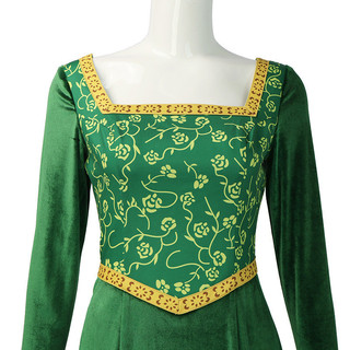 Hàng sẵn có Bán chạy Người lớn Trẻ em Hoạt hình Quái vật Shrek Công chúa Fiona cosplay Quần áo nữ