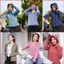 Áo chống nắng nữ CARDINA 2 lớp gấu suôg với CN cool max chống tia UV tia cực tím 4NHF02